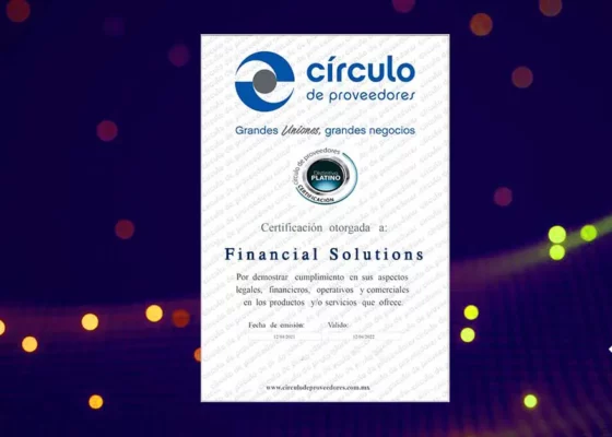 Círculo de Proveedores Financial Solutions
