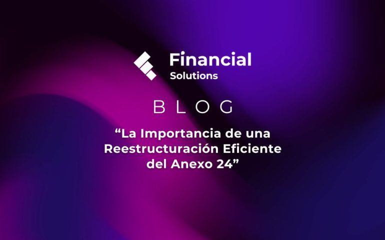 Blog Reestructuración de Inventarios en Anexo 24